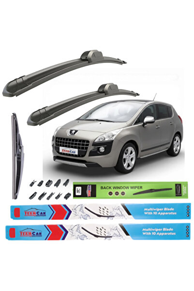 TEAMCAR Wipers Peugeot 3008 I pre-FL 2009–2013 – Complete Set