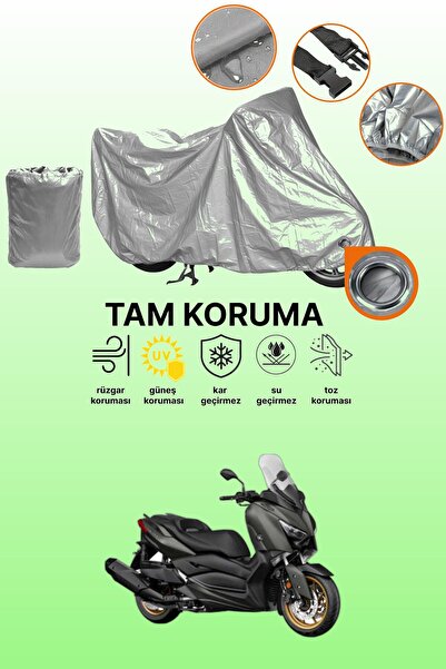 dokaca غطاء محرك متوافق مع ياماها X-Max 400 Tech Max متوافق مع غطاء المحرك با...