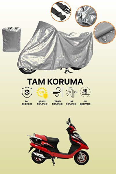 dokaca Gray Tail Bag and Lock Incompatible Mondial 100 Rt Compatible Motorcyc...