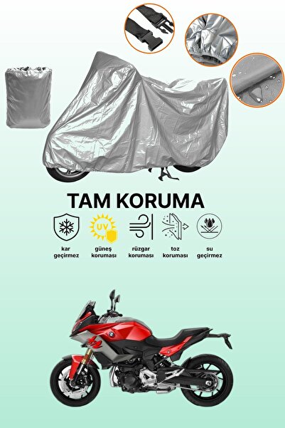 dokaca Grey Tail Bag and Lock Mismatched Bmw F 900 Xr Compatible Motorcycle T...