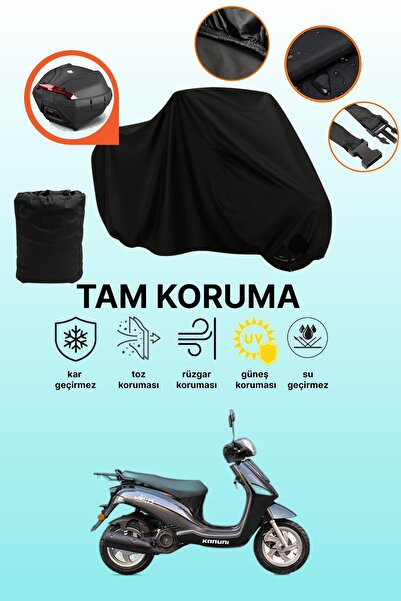 dokaca قماش دراجة نارية متوافق مع كانوني ويكي 125i متوافق مع الحقيبة الخلفية ...