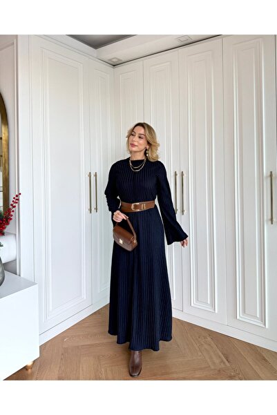 Butikkolik MELEK ÖRME TRİKO ELBİSE