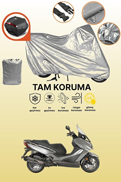 dokaca Motorcycle Tarpaulin Compatible with Kymco Xtown 125I Compatible with ...