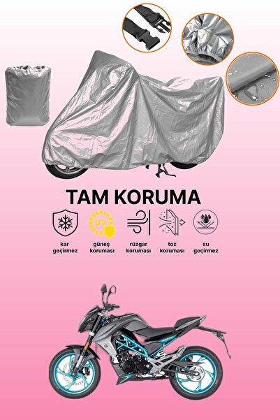 dokaca Gray Tail Bag and Lock Incompatible Cfmoto 150Nk Compatible Motorcycle...
