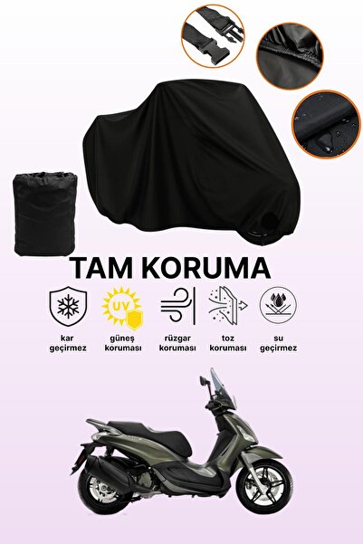 dokaca Black Rear Bag and Lock Incompatible Piaggio Beverly 300 Tourer Ie Com...