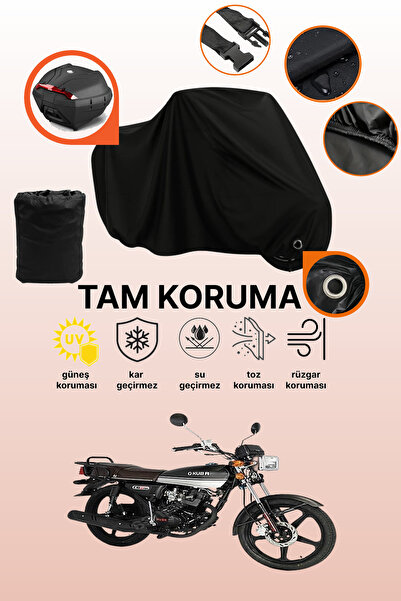 dokaca حقيبة خلفية سوداء وقماش متوافق مع قفل Kuba CG 50 متوافق مع الدراجات ال...