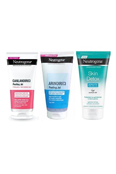 Neutrogena Canlandırıcı Peeling Jel, ve Arındırıcı Peeling Jel ve Skin Detox ...