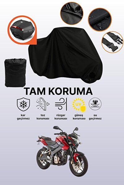 dokaca غطاء دراجة نارية متوافق مع Bajaj Pulsar NS 150 متوافق مع الحقيبة الخلف...