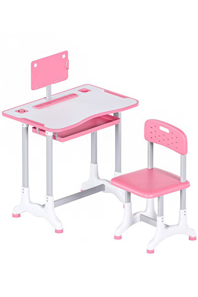 Farah And Marah School Table with Chair - طاولة مدرسية