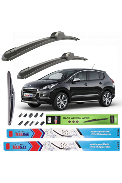TEAMCAR Wipers Peugeot 3008 I FL 2013–2016 – Complete Set