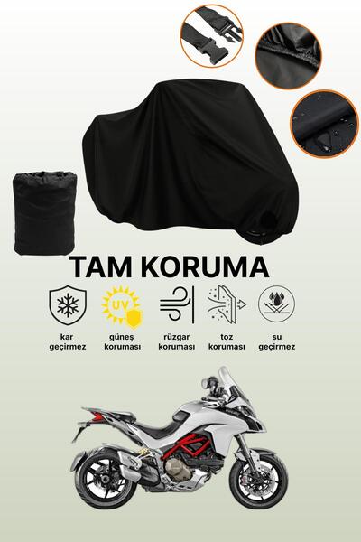 dokaca Black Tail Bag and Lock Incompatible Ducati Multistrada 1200S Compatib...