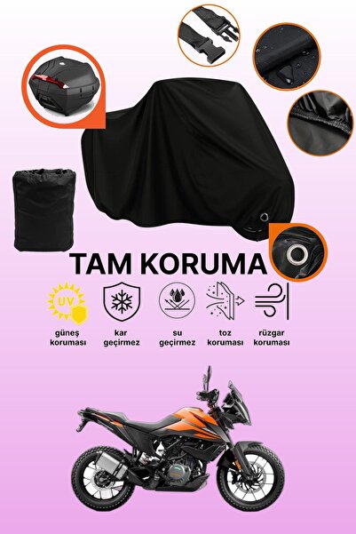 dokaca حقيبة خلفية سوداء وقفل متوافقان مع قماش الدراجات النارية المتوافق مع K...