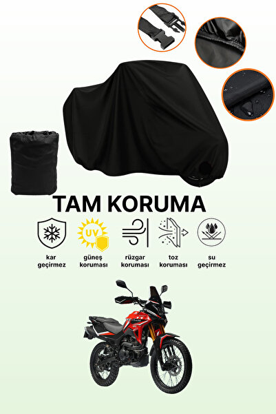dokaca Black Rear Bag and Lock Incompatible Motolux Cortado 200 Compatible Mo...