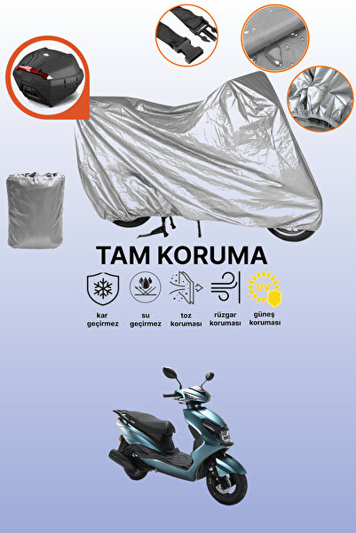 dokaca غطاء محرك متوافق مع Kuba Space 50 متوافق مع الحقيبة الخلفية باللون الر...