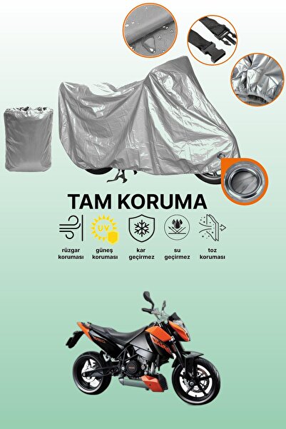 dokaca غطاء محرك متوافق مع KTM 690 Duke متوافق مع القفل الرمادي