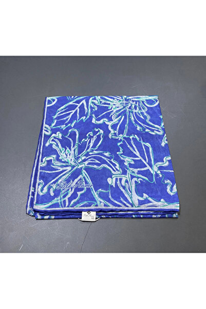 Silk Home Soft Cotton Scarf Patterned 2325-08