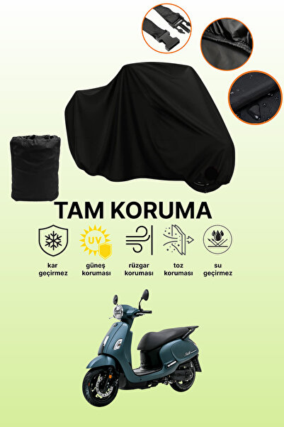 dokaca Black Rear Bag and Lock Incompatible Sym Fiddle Iv 125 Compatible Moto...