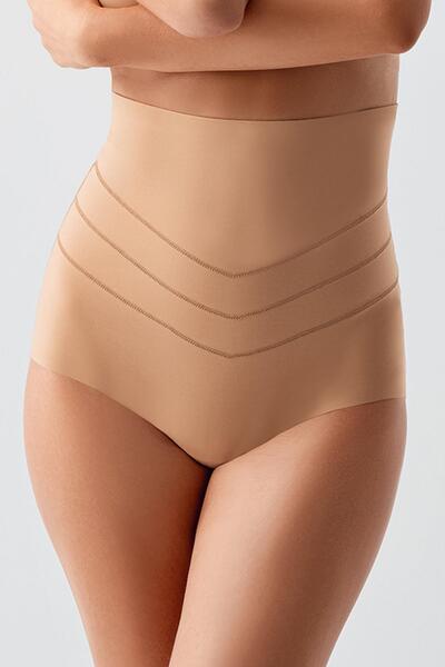 REN Chiloți pentru femei talie înaltă efect modelator Corset – Întărește abdo...