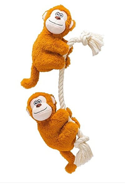 Karlie Plush Pet Toy with Monkey Figure