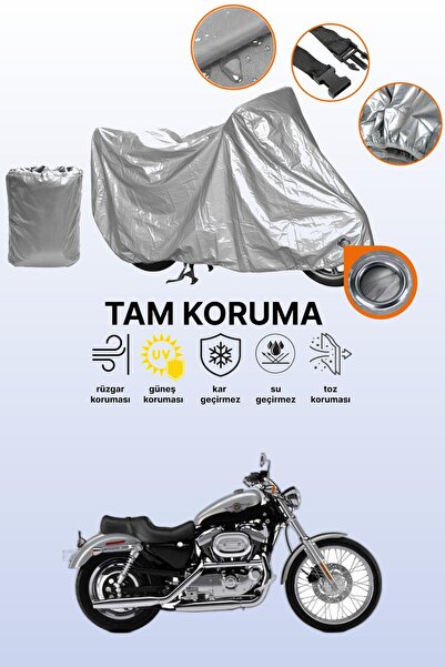 dokaca مظلة دراجة نارية متوافقة مع هارلي ديفيدسون سبورتستر كاستم XL 1200S متو...