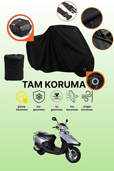 dokaca حقيبة خلفية سوداء وقماش متوافق مع دراجة نارية كوبا روكا 100