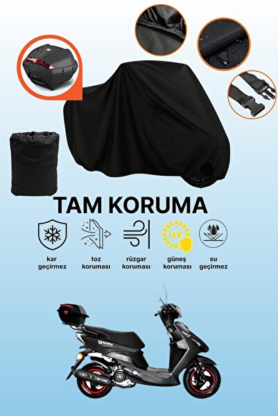 dokaca حقيبة خلفية سوداء متوافقة مع يوكي JJ50QT بيكاسو 50، قماش متوافق مع الد...