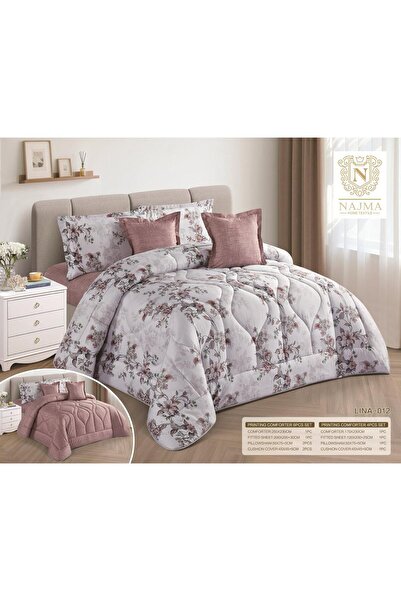 NAJMA Luxurious double-sided microfiber bedspread set, 8 pieces, 250*230 cm