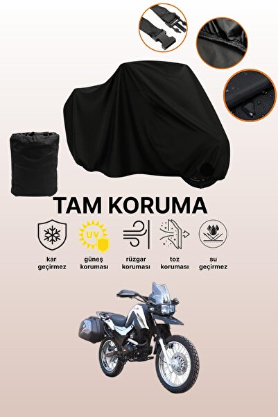 dokaca Black Rear Bag and Lock Incompatible Rks Winner 200 Compatible Motorcy...