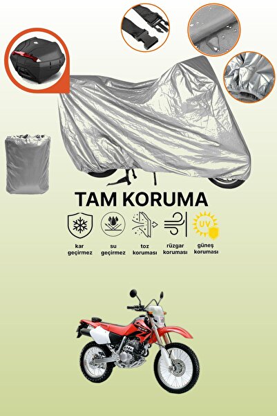 dokaca غطاء محرك متوافق مع هوندا XR 250 R متوافق مع الحقيبة الخلفية باللون ال...