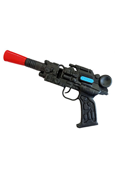 CT-TOYS 25 cm Oyuncak Sesli Gırgır Tabanca Nostaljik Sesli Çocuk Tabancası