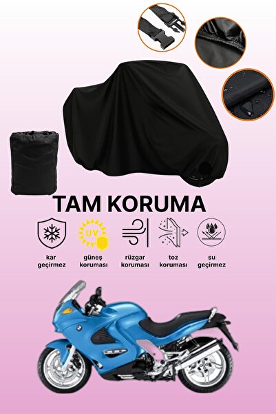 dokaca Black Tail Bag and Lock Mismatched Bmw K 1200 Rs Compatible Motorcycle...