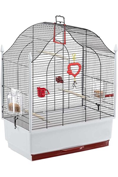 Ferplast Kuş kafesi Villa Kanarya kuşu, zebra ispinozları, muhabbet kuşu, met...
