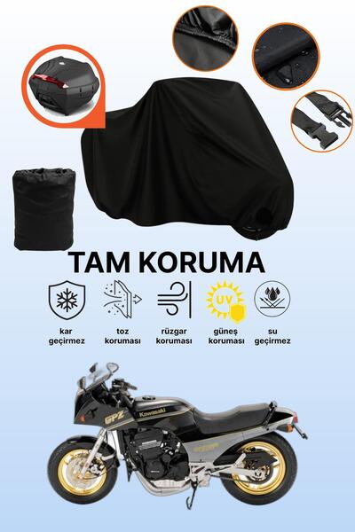 dokaca مظلة دراجة نارية متوافقة مع كاواساكي GPZ 900 R متوافقة مع الحقيبة الخل...