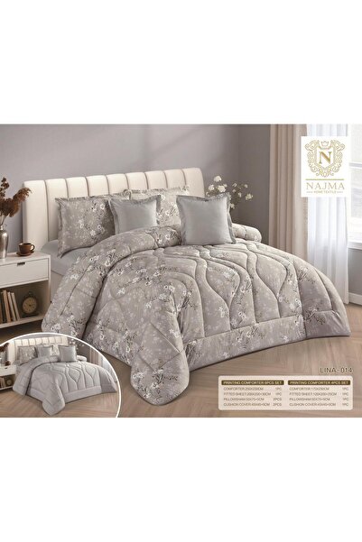 NAJMA Luxurious double-sided microfiber bedspread set, 8 pieces, 250*230 cm