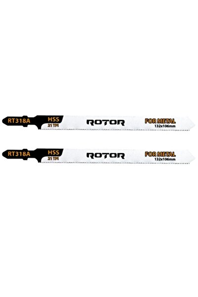 Rotor RT 318 A HSS Jigsaw Blade Set 2 pcs for Metal