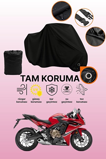 dokaca قماش دراجة نارية متوافق مع هوندا CBR 600 F متوافق مع قفل أسود