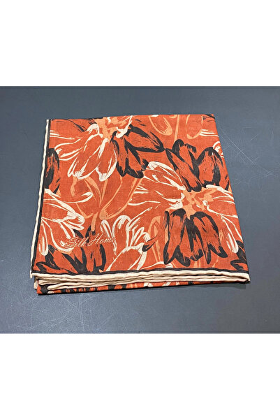 Silk Home Soft Cotton Scarf with Pattern 2312-15