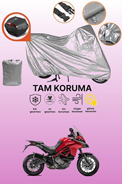 dokaca غطاء محرك متوافق مع دوكاتي مولتيسترادا 950 إس متوافق مع الحقيبة الخلفي...