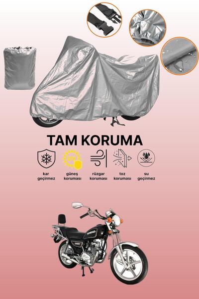 dokaca Gray Tail Bag and Lock Mismatched Mondial 125 Ukt Compatible Motorcycl...