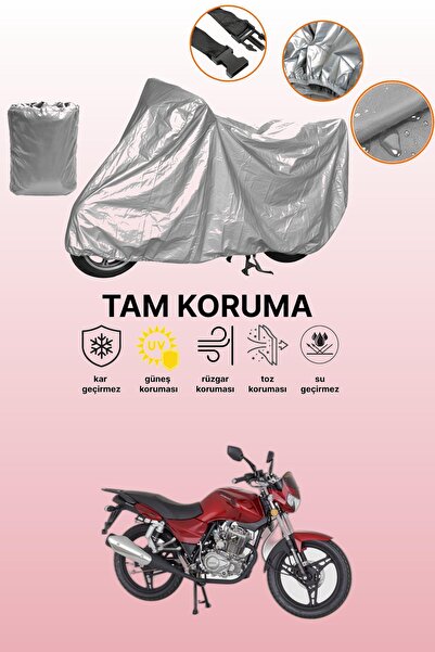 dokaca Gray Tail Bag and Lock Non-Compatible Mondial 125 Mh Compatible Motorc...