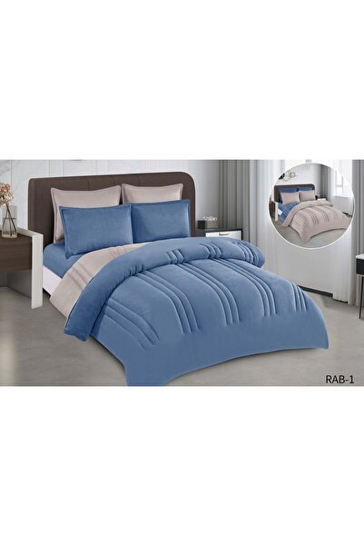 xi Duo Duo Luxurious double winter bed sheet set, velvet, fully filled to kee...