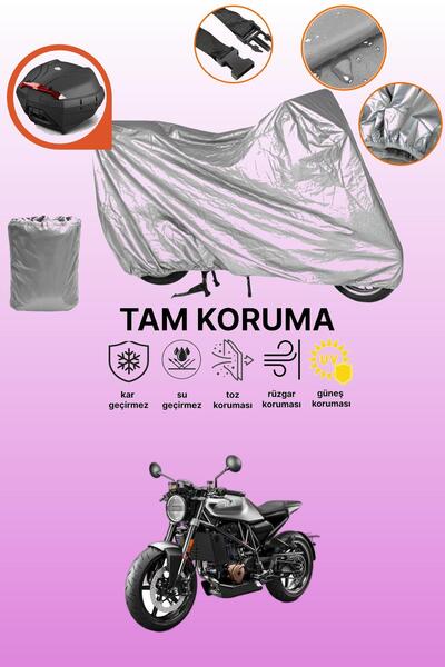 dokaca Husqvarna Vitpilen 401 Compatible Motorcycle Tarpaulin Compatible with...