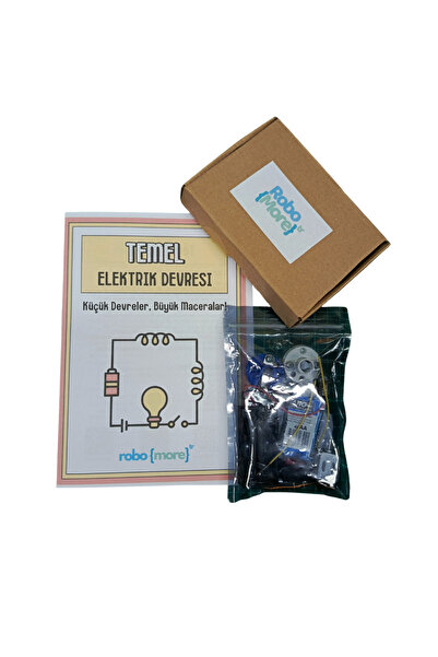 Robomore Temel Elektrik Deney Seti – 10 Deney Bir Kutuda| Çocuklar İçin STEM ...