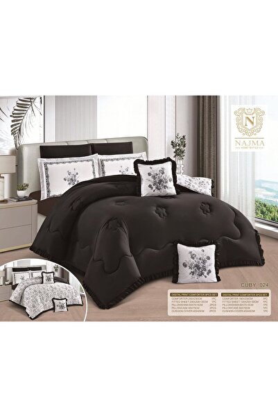 NAJMA Wisal Summer Bedspread Set, Double Size, 8 Pieces, Double-Sided ⭐️ With...
