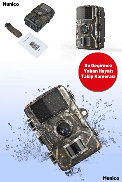 Munico Gece Avcılık Kamerası – 0.2sn Hızlı Çekim, 120° Geniş Açılı Lens, Hare...