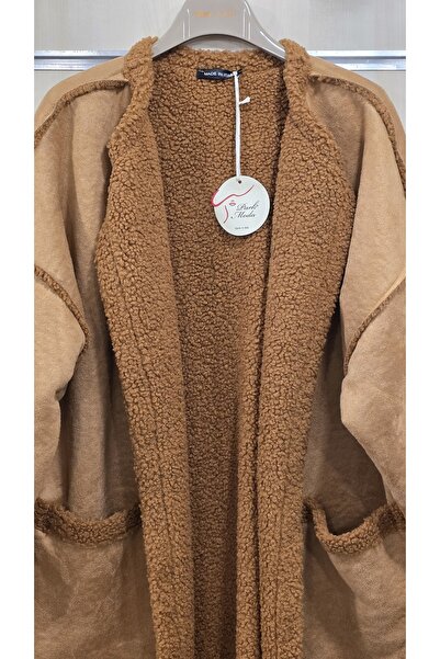 Park Moda Uzun Kaban İçi Polarlı