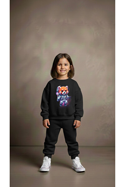 playwear Hanorac de echipă ALIEN FOX imprimat pentru fete și băieți, cu gât r...