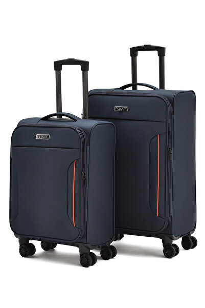 Fossil Ultra Light 2'li Valiz Seti Orta ve Kabin Boy – 360° 8 Tekerlekli, Haf...