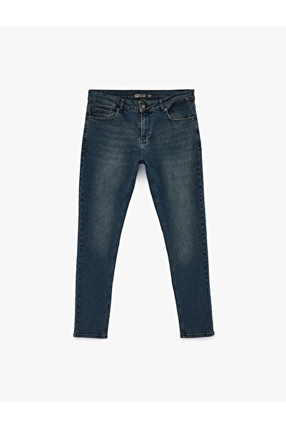 Koton Pantaloni skinny din bumbac cu talie normală - Michael Jean