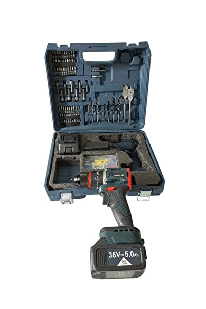 gold mercan Şarjlı Kömürsüz Darbeli Matkap Vidalama